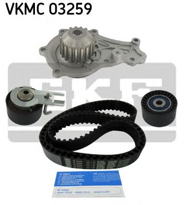 VKMC 03259 SKF - Насос охолоджуючої рідини + комплект зубчатого ремня1